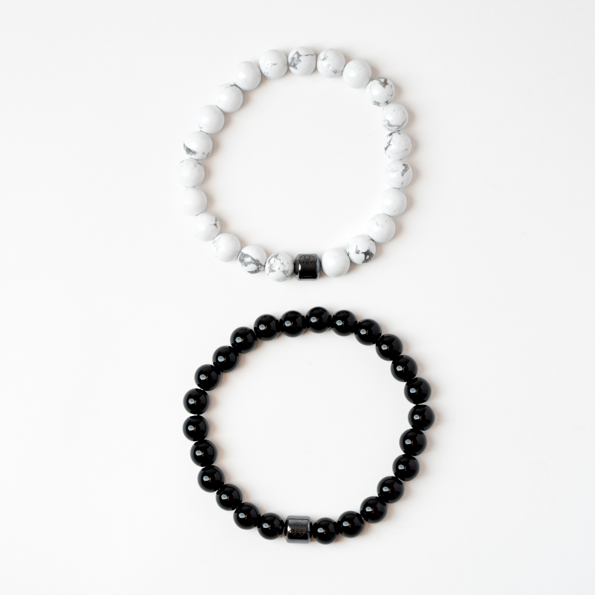 Marble Bracelet - Blue & White