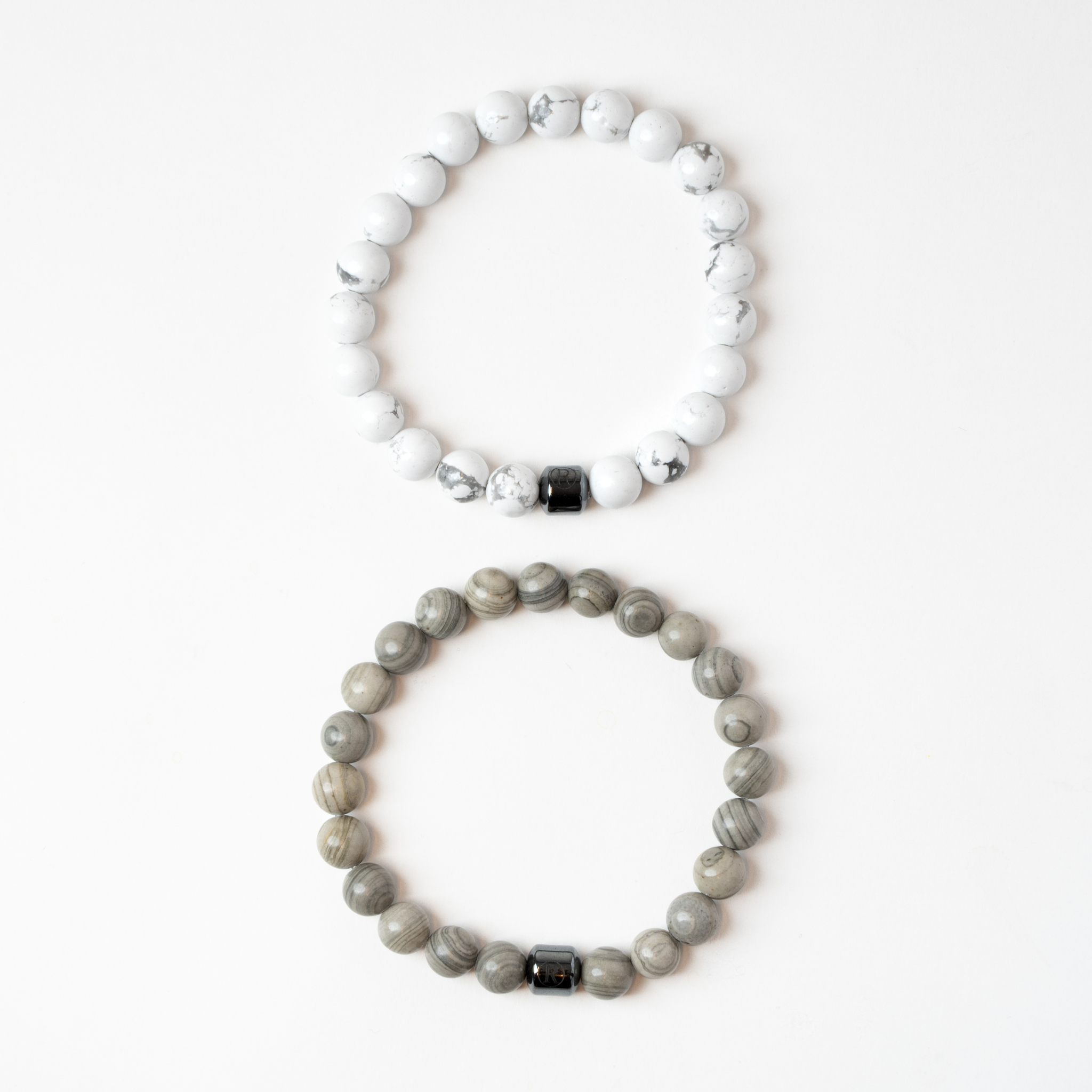 Marble Bracelet - Blue & White