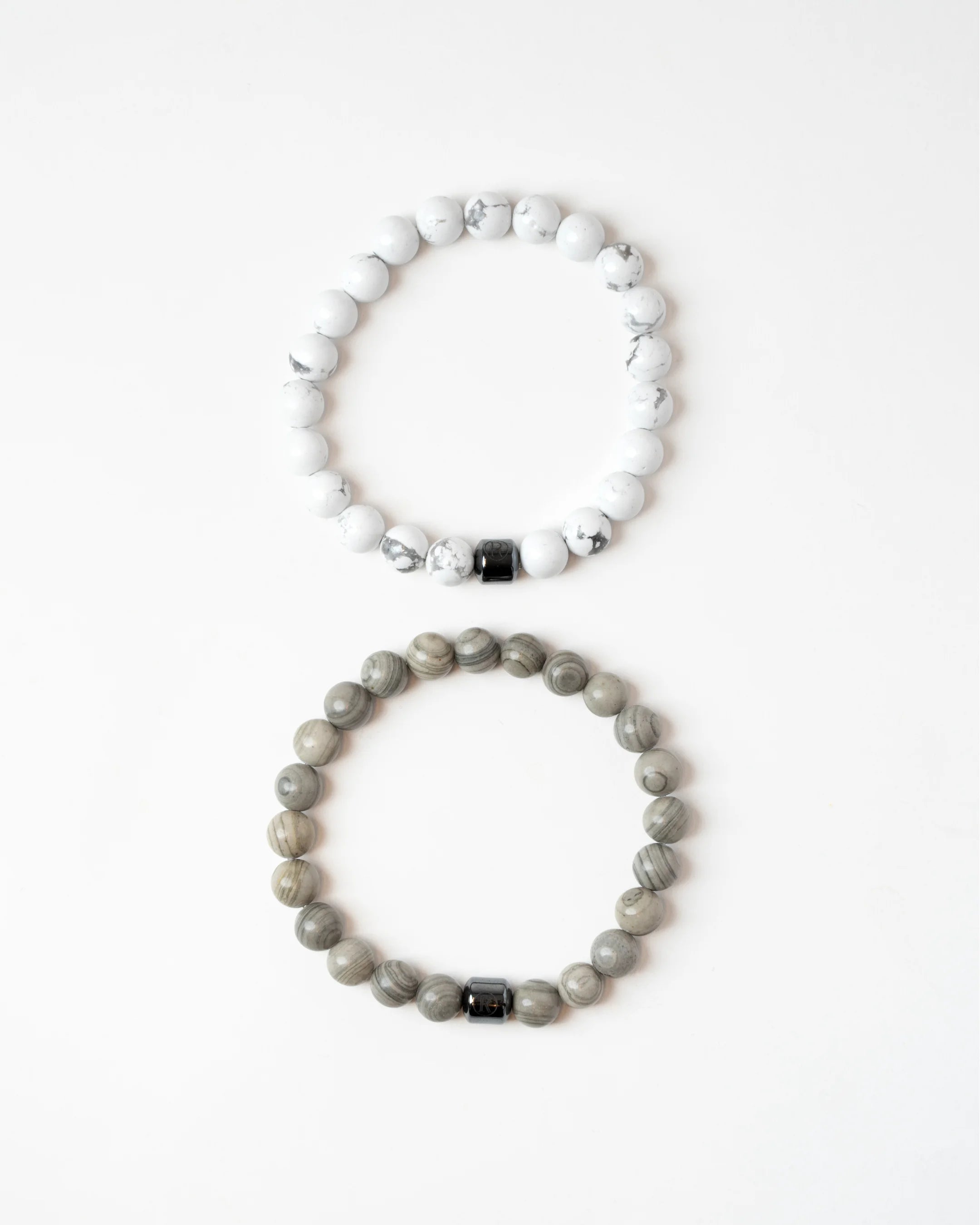 Marble Bracelet - Blue & White