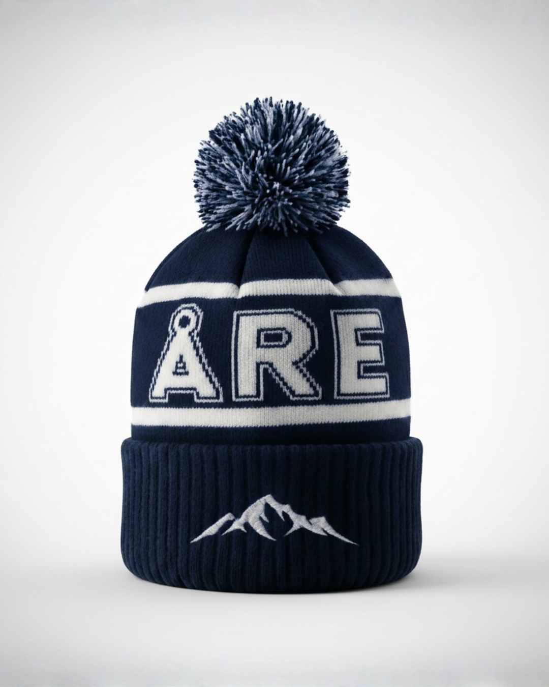 Åre mössa marinblå vintermössa från Åre