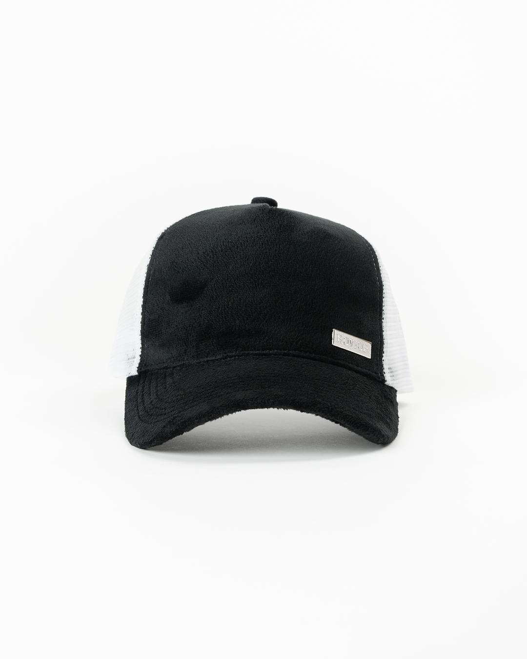 Metaluxe Velvet Cap - Black & White