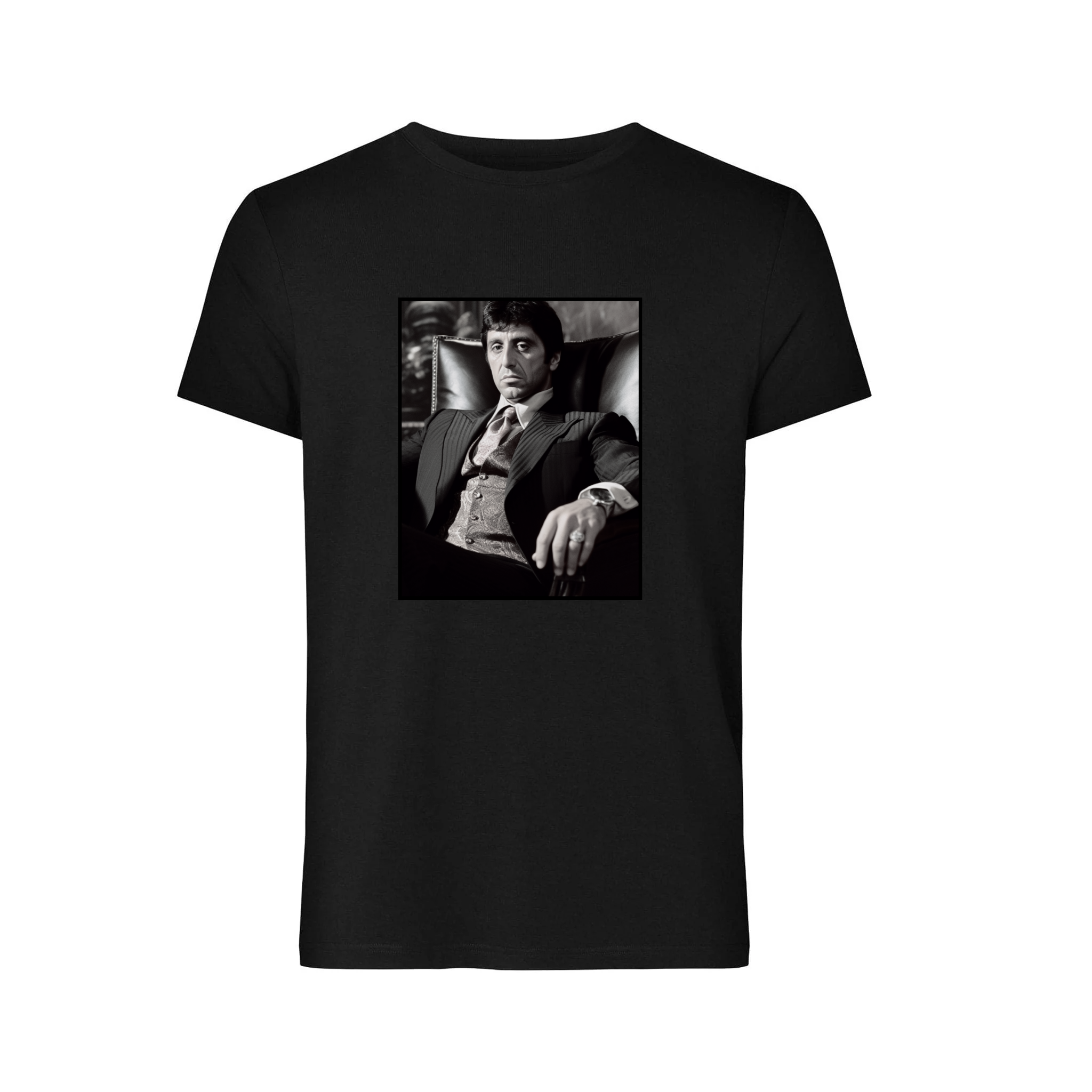 Al Pacino T-Shirt - Svart