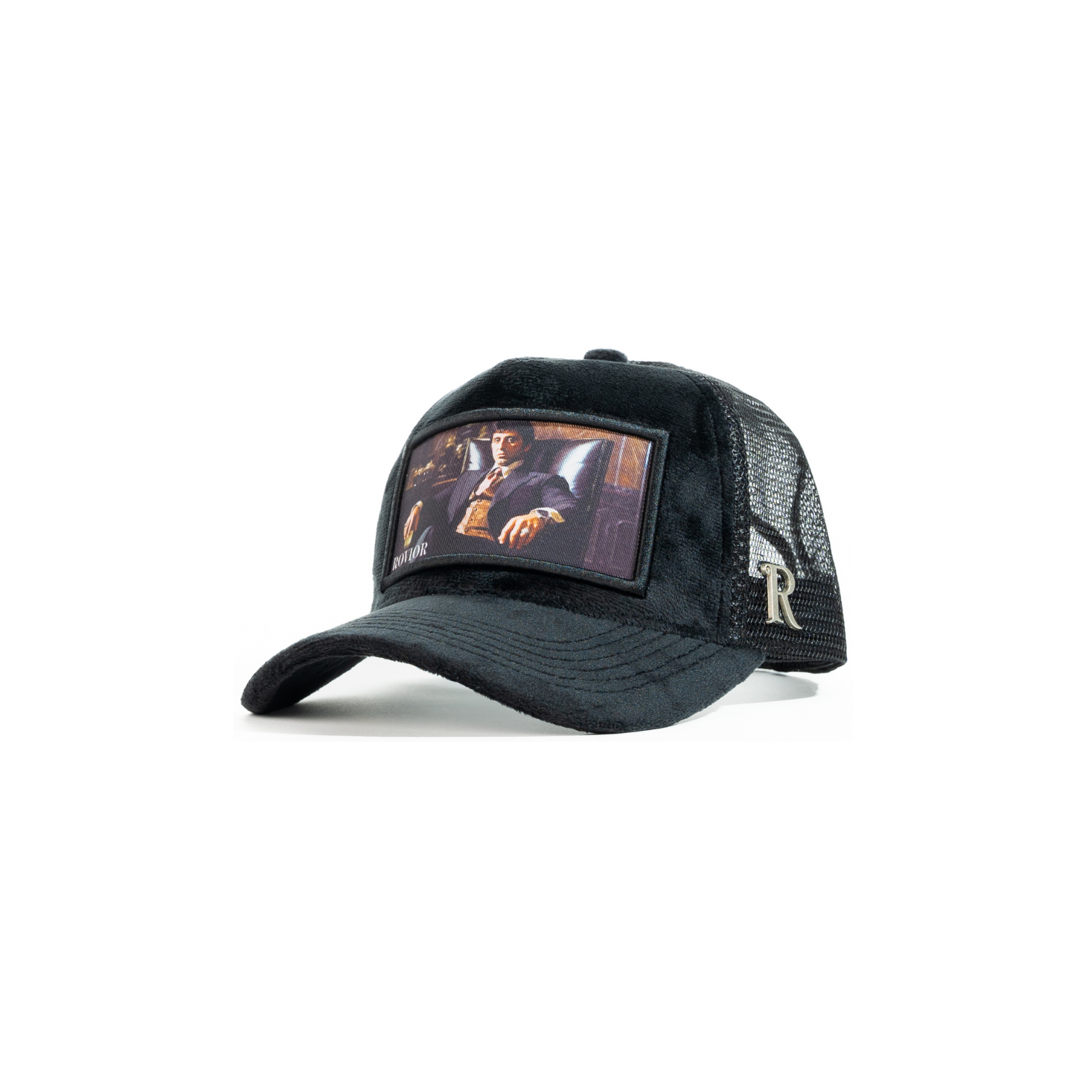 Al Pacino Velvet Cap - Black 