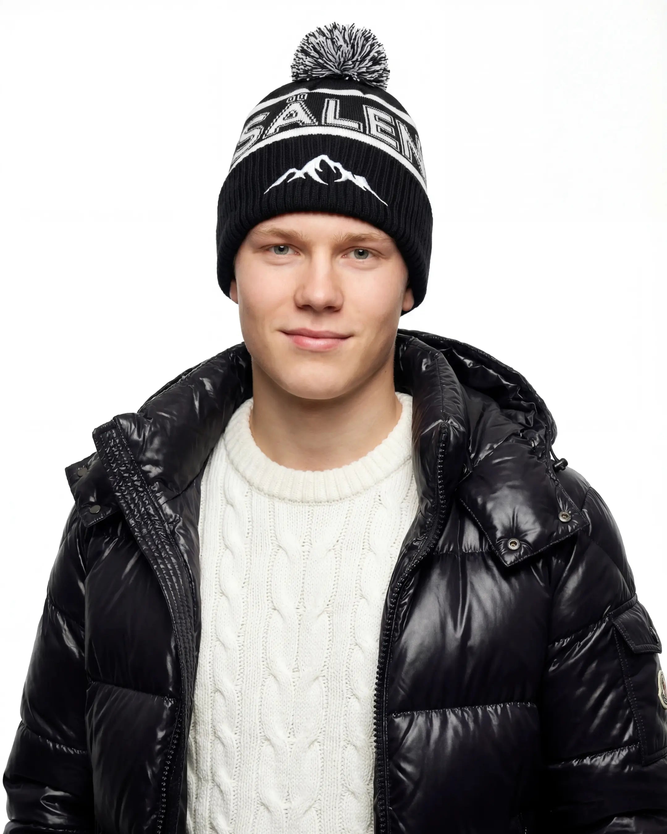 Sälen Mössa Modellbild - Svart